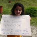 From Fiji - Solidarity pics for the Pacific Climate Warriors / 350.org